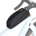 ENJOHOS Bolsa Bicicleta Cuadro Impermeable Bolsa Tubo Superior Bicicleta Atornillable Bolsas Frontal Bikepacking para MTB Carretera Montaña Bici Gravel Bike Accesorio, Negro 1.2L : Amazon.es: Deportes y aire libre