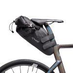Bolsa de sillín EKOI Racing GRAVEL BIKEPACKING EXPLORER Negra 14 L EKOI