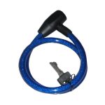 Candado Bicicleta de Cable 80 cm Azul | Fotona