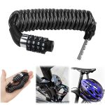 Candado Bicicleta Combinacion Código de 4 Cifras Antirrobo | de Cinc，Candados Para Bicicletas Largo 150 cm,Candado Casco Moto Pequeño y Fácil De Transportar para,Scooters, Cascos, Bici : Amazon.es: Deportes y aire libre