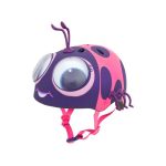 Casco Bicicleta Niña Infantil C preme Mariquita Rosa
