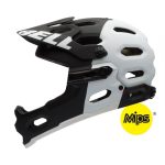 Casco Bell SUPER 2R MIPS Blanco (Desmontable)