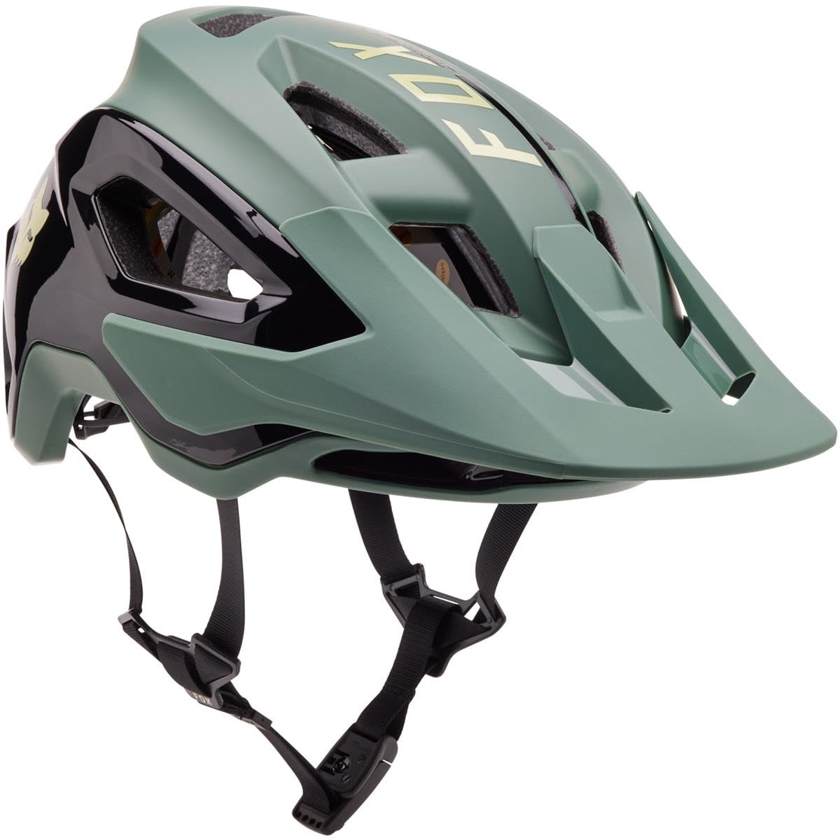 casco-bici-fox-038vnx-1.jpg CASCO BICICLETA FOX SPEEDFRAME PRO BLOCKED CE HUNTER GREEN S : Amazon.es: Deportes y aire libre - Imagen 1