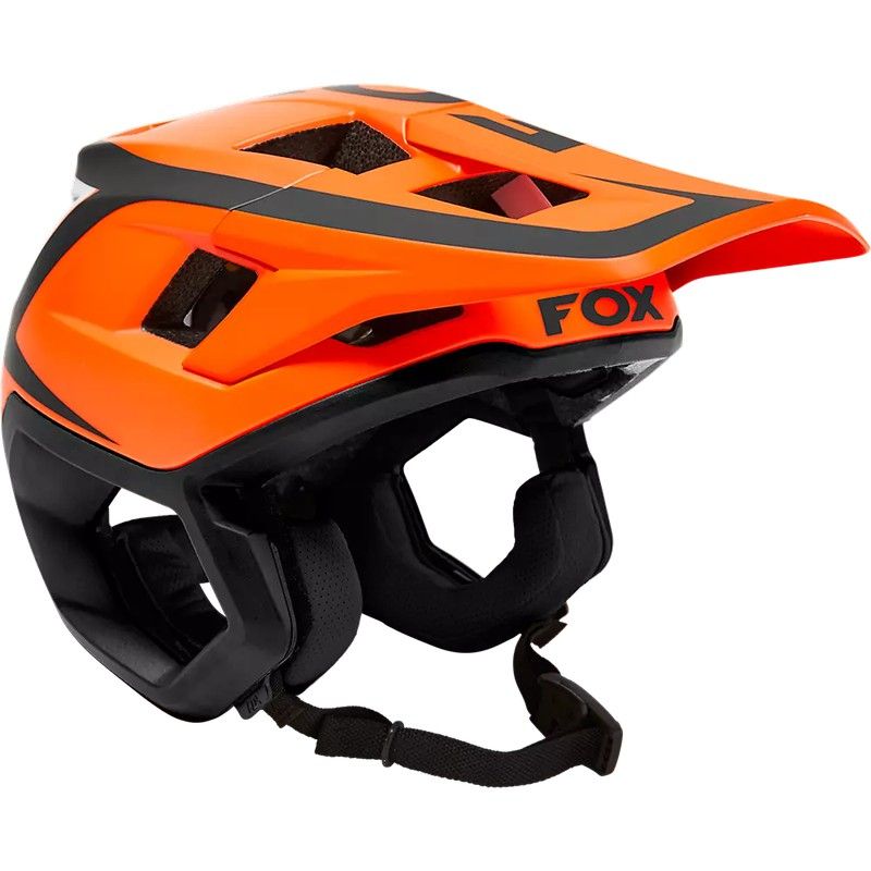 casco-bici-fox-121akf-1.jpg Casco Fox Dropframe Pro Dvide Color Naranja — Ebike On - Imagen 1