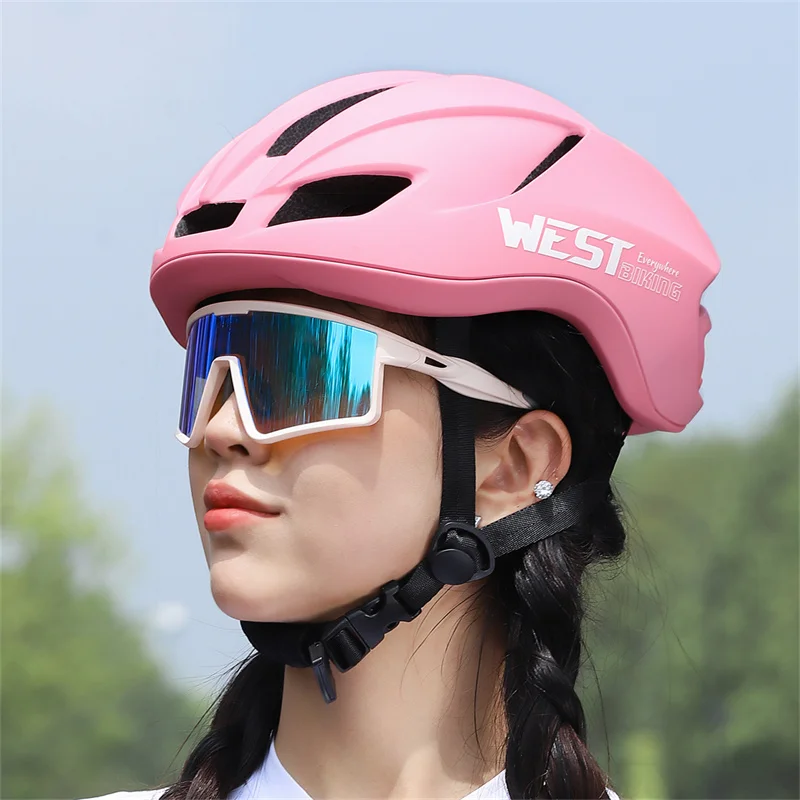 casco-ciclismo-mujer-079cnx.webp WEST BIKING cascos de ciclismo para mujer, cascos de seguridad con luces LED integradas, ligeros, color rosa, para bicicleta de montaña y carretera - Imagen 1