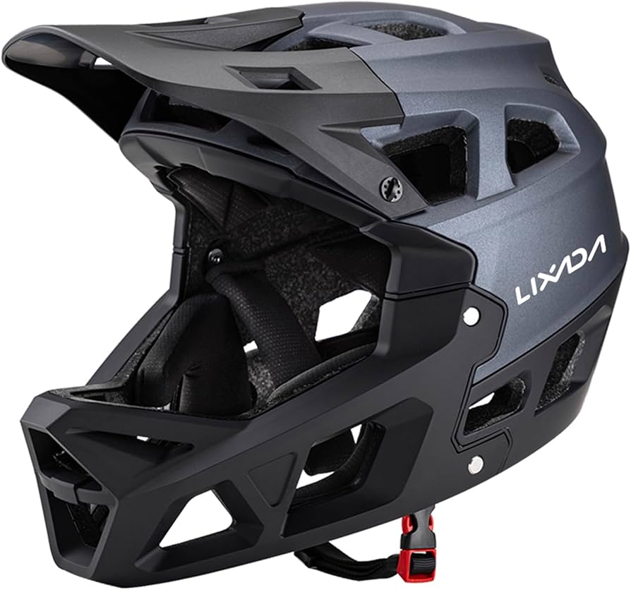 casco-integral-bici-348udv-1.jpg LIXADA Casco Integral de Bicicleta de montaña para Adultos Racing Downhill MTB Casco para Hombres/Mujeres Casco de Bicicleta de montaña para Adultos con Visera de más de 31 ventilaciones : Amazon.es: Deportes - Imagen 1