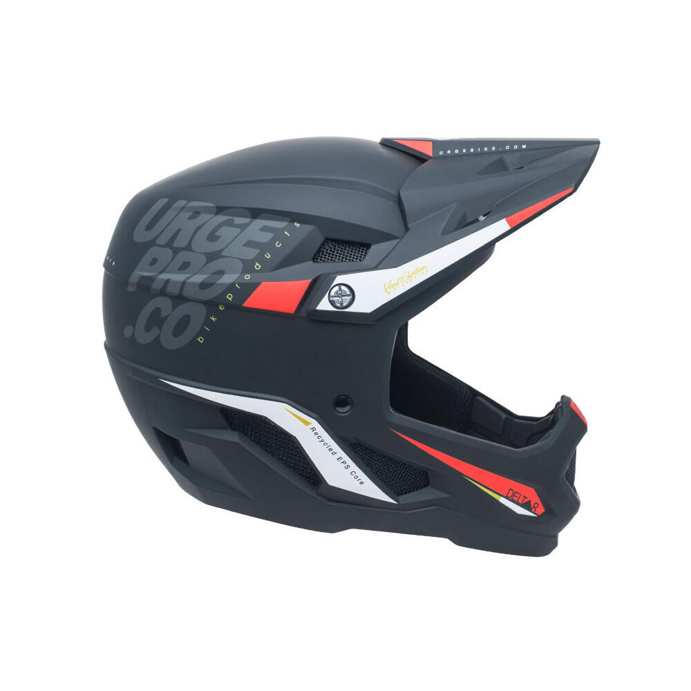 casco-integral-bici-908arc-1.jpg Casco integral para bicicleta de montaña Deltar negro - Imagen 1