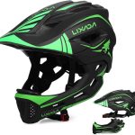 Lixada Casco Integral Niños Desmontable Casco de Seguridad Deportivo Casco Bicicleta Casco Bicicleta Niños Casco para Deportes para Niños Casco de Seguridad para Ciclismo Patinaje (Verde Negro) : Amazon.es: Deportes y aire
