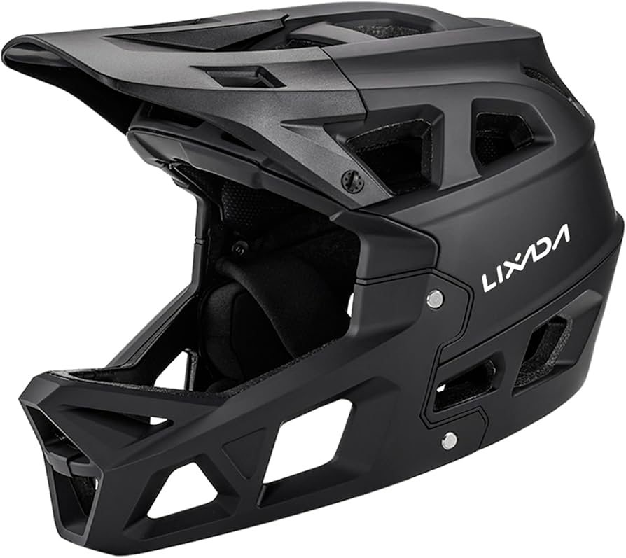 casco-integral-bicicleta-453fjm-1.jpg Lixada Casco Integral de Bicicleta de montaña para Adultos Racing Downhill MTB Casco para Hombres/Mujeres Casco de Bicicleta de montaña para Adultos de la Cabeza Casco de Bicicleta : Amazon.es: Deportes y - Imagen 1