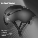 Casco de Triatlón Wildside TT con Gafas Magnéticas Nuevo Casco de Ciclismo Listo para la Competición Compra barata en Joom