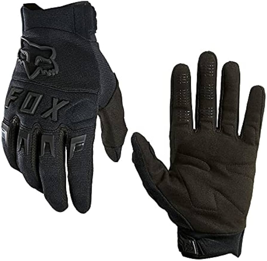 guantes-mtb-fox-475arh-1.jpg FoxGloves Fox Dirtpaw Guantes para Bicicleta MTB / MX Cross de Dedo Largo con Protección de Muñeca (Negro / Logo Negro, XXL = XXLarge) : Amazon.es: Moda - Imagen 1