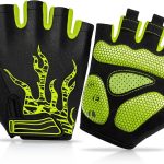 Guantes Ciclismo Medio Dedo Guantes MTB Cortos, Guantes Ciclismo Verano Guantes MTB Gel Antideslizante Transpirable, Guantes Bicicleta Montaña ...