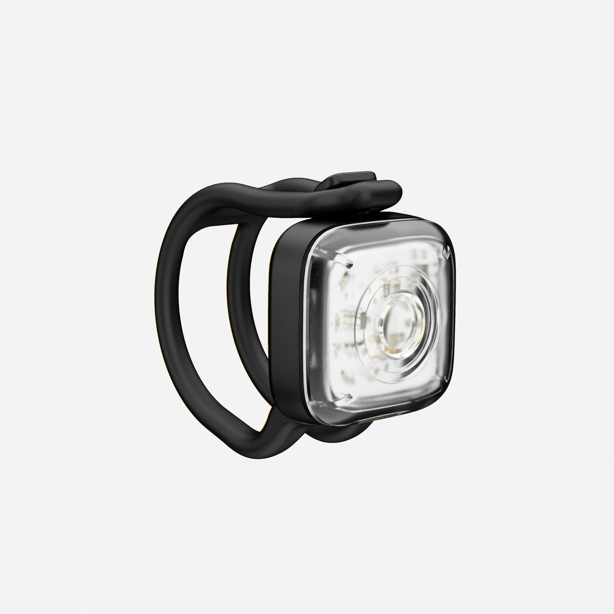 luces-bicicleta-decathlon-209ktq-1.jpg Luz Delantera/Trasera Bicicleta SL110 Negro Pila - Imagen 1