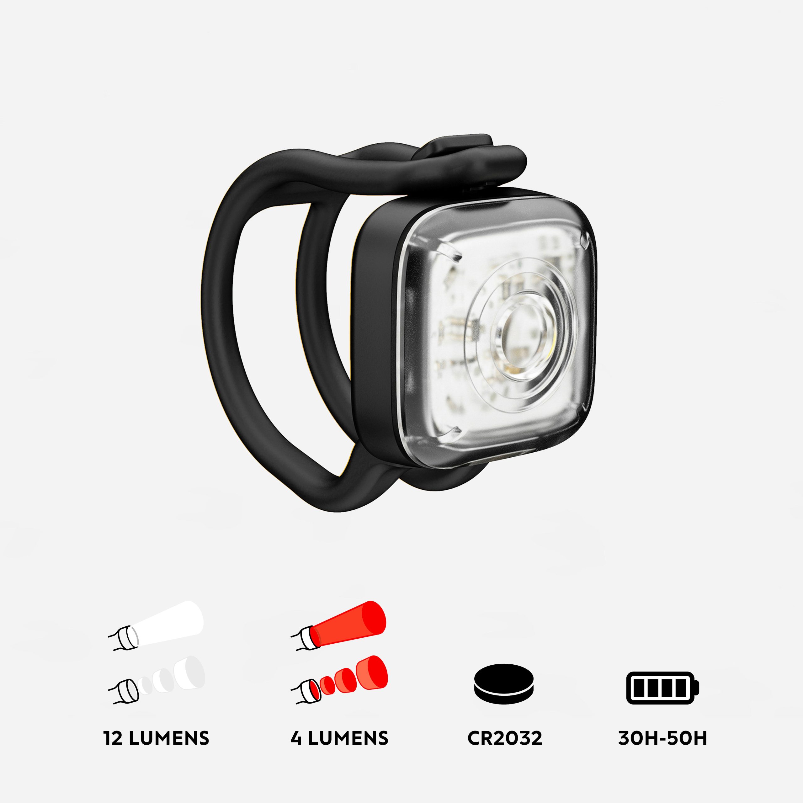 luces-delanteras-para-bicicleta-085hfo-1.jpg Luz Delantera/Trasera Bicicleta SL 110 Amarillo Pila - Imagen 1