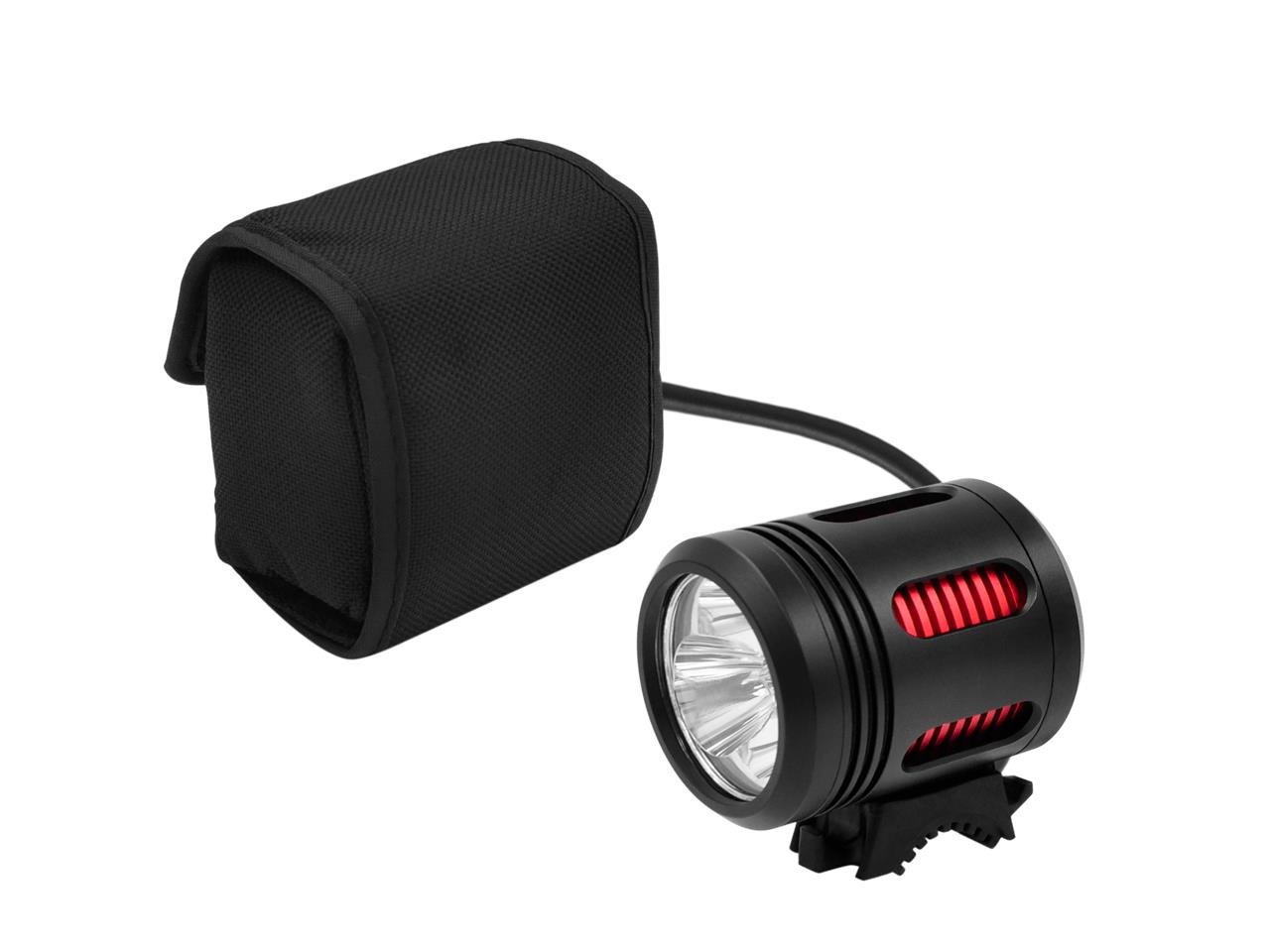 luces-led-bicicleta-493zgo-1.jpg Luz delantera bicicleta LED 3000lm con batería externa recargable - Imagen 1