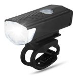 Juego de luces LED para bicicleta delantera y trasera de la bicicleta | XME CREE LED 3W, 300lm, 3 modos de iluminación, 800mAh | 5 diodos, 7 modos de iluminación, 15 lm | INTERLOOK