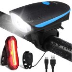 Luz Bicicleta Delantera Y Trasera Ipx5