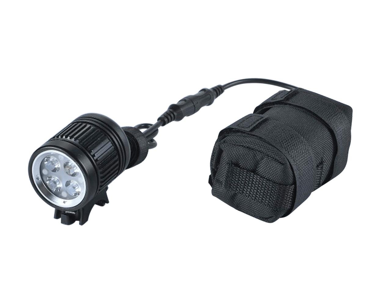 luz-delantera-bicicleta-potente-239xjk-1.jpg Luz delantera bicicleta LED 1600lm con batería externa recargable - Imagen 1