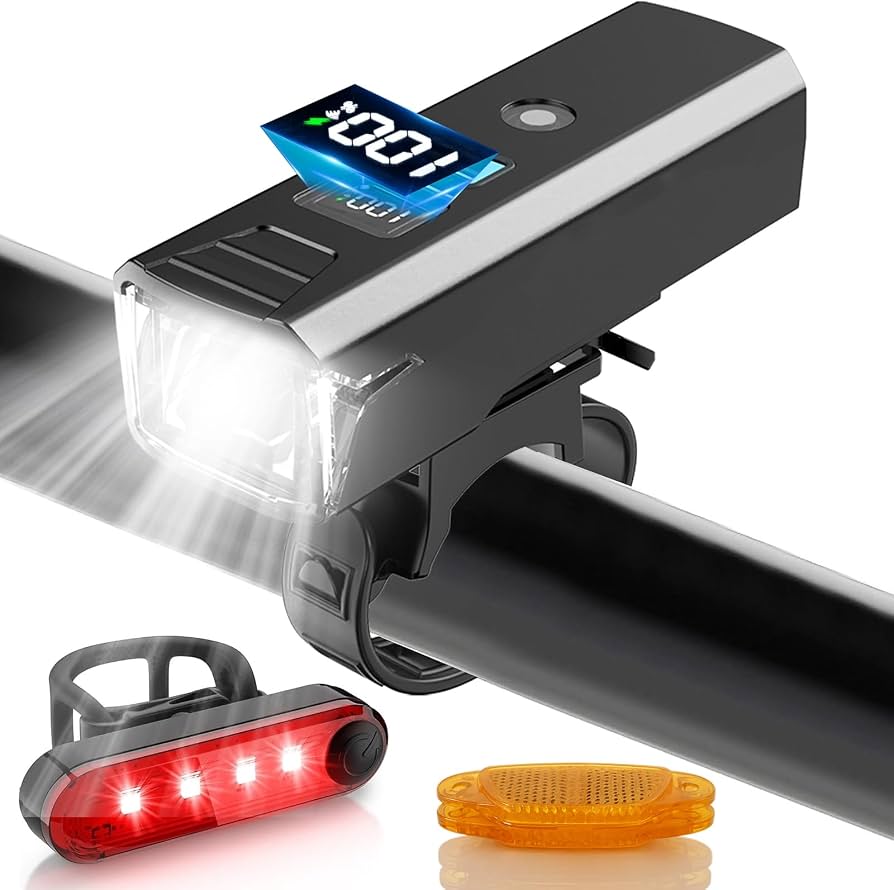 luz-delantera-bicicleta-potente-899rte-1.jpg Luz Delantera Bicicleta Potente LED Súper 2000 Lúmenes 1500mAh Autonomía Ultralarga 5+4 Modos de Luminosité Luces Bici Recargable USB Resistente IP65 Luces Bicicleta Delantera y Trasera : Amazon.es: Deportes y aire libre - Imagen 1