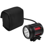 Luz delantera bicicleta LED 3000lm con batería externa recargable