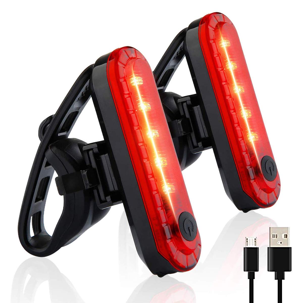 luz-trasera-bici-carretera-117wpi-1.jpg Volcano Eye Luz Trasera de Bicicleta (2 pcs), Luz de Destello de Seguridad USB Recargable Ultra Brillante LED Rojo Fácil de Instalar de Alta Intensidad para Bici de Carretera, Cascos : Amazon.es: - Imagen 1