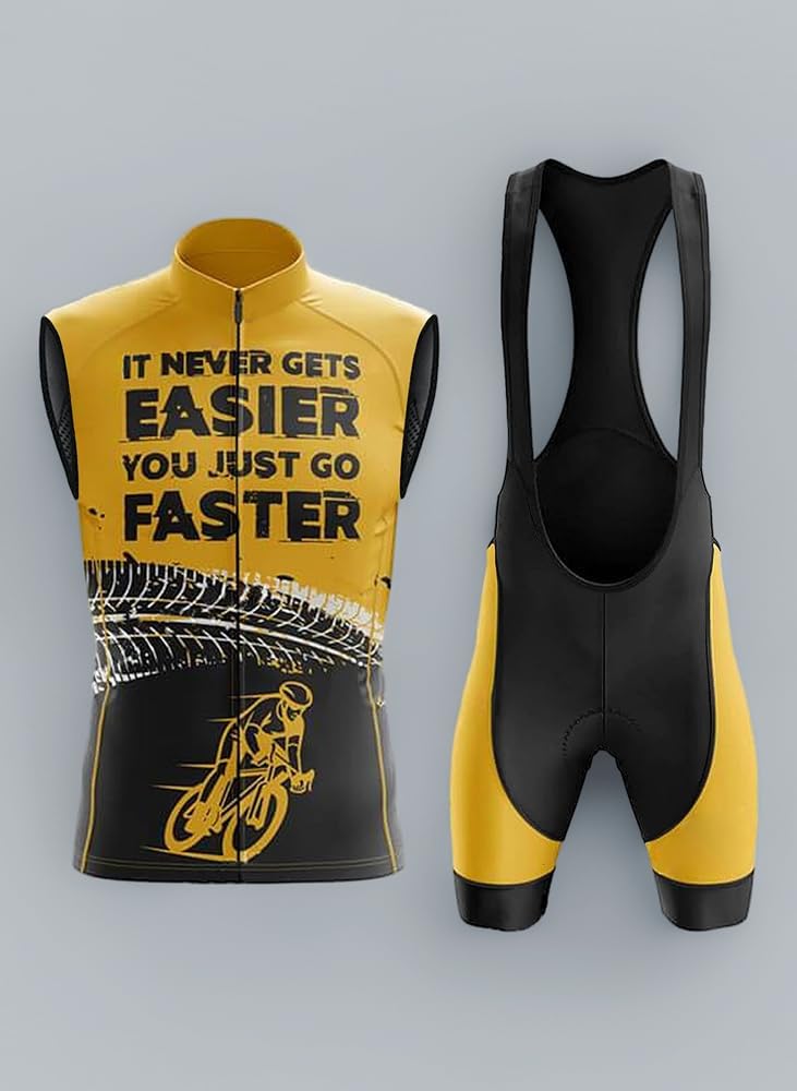 maillot-ciclismo-sin-manga-389vgm-1.jpg Maillot Ciclismo Hombre Verano Conjunto Ciclista Sin Mangas Ropa Bici MTB | Chaleco Ciclo y Culotte Tirantes Carretera con 19D Gel Acolchado,Completa Traje Bicicleta Transpirable Secado Rápido|A1,S : Amazon.es: Moda - Imagen 1