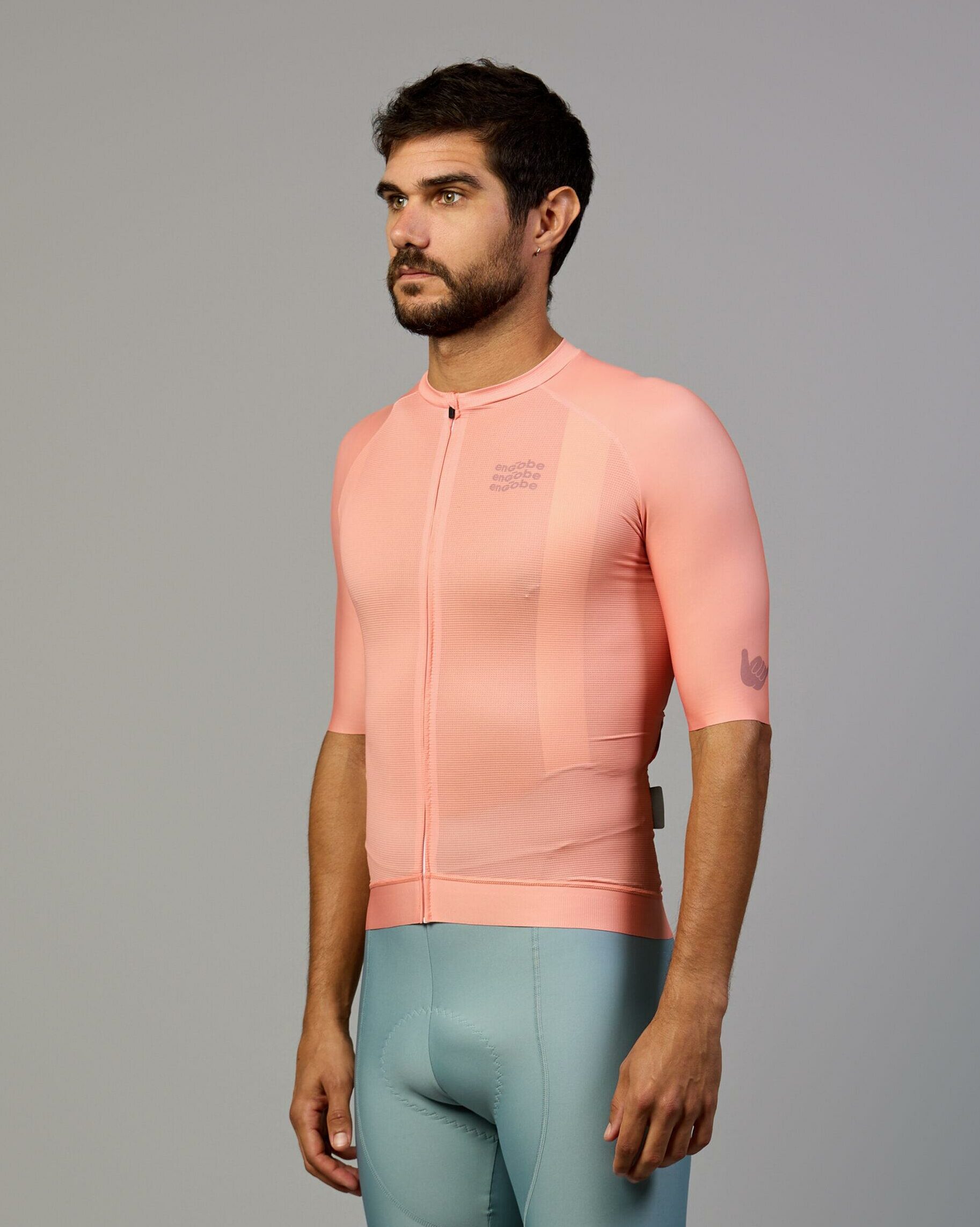 maillot-hombre-261uiq-1.jpg Maillot Ciclismo Hombre Chill Peach | Aero Fit y Transpirable - Imagen 1