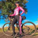 Conjuntos de maillot de ciclismo para mujer Pantalón largo de manga larga Traje de triatlón de una pieza Maillot de ciclismo Mono con bolsillos CYTSH (Color : 1, Size : X Large) :