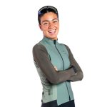 Maillot ciclista manga larga SUBLIM JADE (MUJER)
