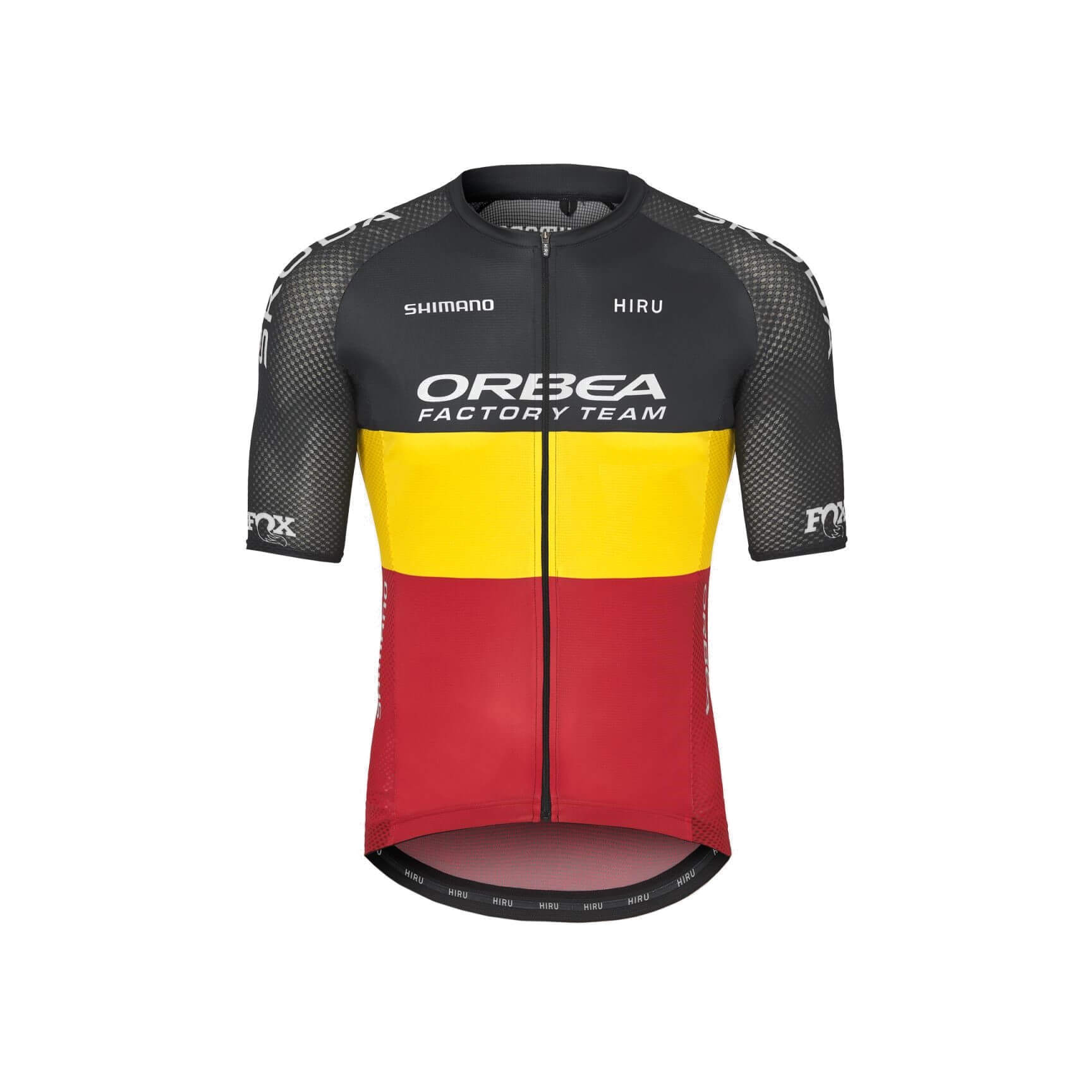 maillot-orbea-348oho-1.jpg MAILLOT MANGA CORTA HIRU BELGIAN CHAMPION HOMBRE ORBEA FACTORY TEAM – SPORT BICI - Imagen 1