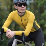 INBIKE Maillot de Ciclismo Térmico Invierno Secado Rápido Maillot MTB con Mangas Largas Polar Cálido Camiseta para Deportes al Aire Libre Bicicleta Elástico Amarillo S : Amazon.es: Moda