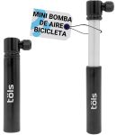TÖLS Mini Bomba Bicicleta Aina Mini Bomba de Aire Bicicleta 115 PSI, 8 Bar inflador Bicicletas