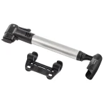 Mini bomba de aire bici, negra