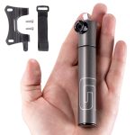 GIYO Bomba de neumático de Bicicleta pequeña Schrader y válvula Presta para MTB 80 PSI Barril