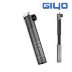 MINI INFLADOR MTB "GIYO" ALUM TELESCOPICA 80PSI GM 43LT