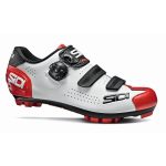 Zapatillas sidi mtb trace 2 blanco/negro/rojo — OnVeló Cycling