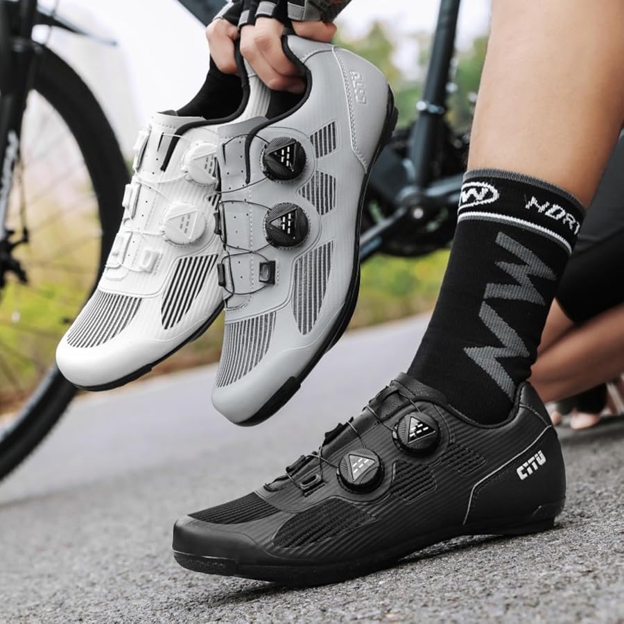 zapatillas-bicicleta-mtb-134qfa-1.jpg Mateju Zapatillas Ciclismo MTB Hombre Mujer, 36 47 EU Zapatillas Bicicleta de Montaña Hombre con Calas Respirables Antideslizantes para Deportes al Aire Libre (T2028 Blanco,36) : Amazon.es: Moda - Imagen 1