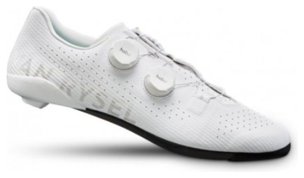 zapatillas-ciclismo-blancas-089bfp-1.jpg Zapatillas de carretera Van Rysel RCR Blancas - Imagen 1