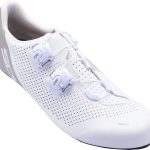 Zapatillas ciclismo carretera Ergo 6 suela carbono blanco