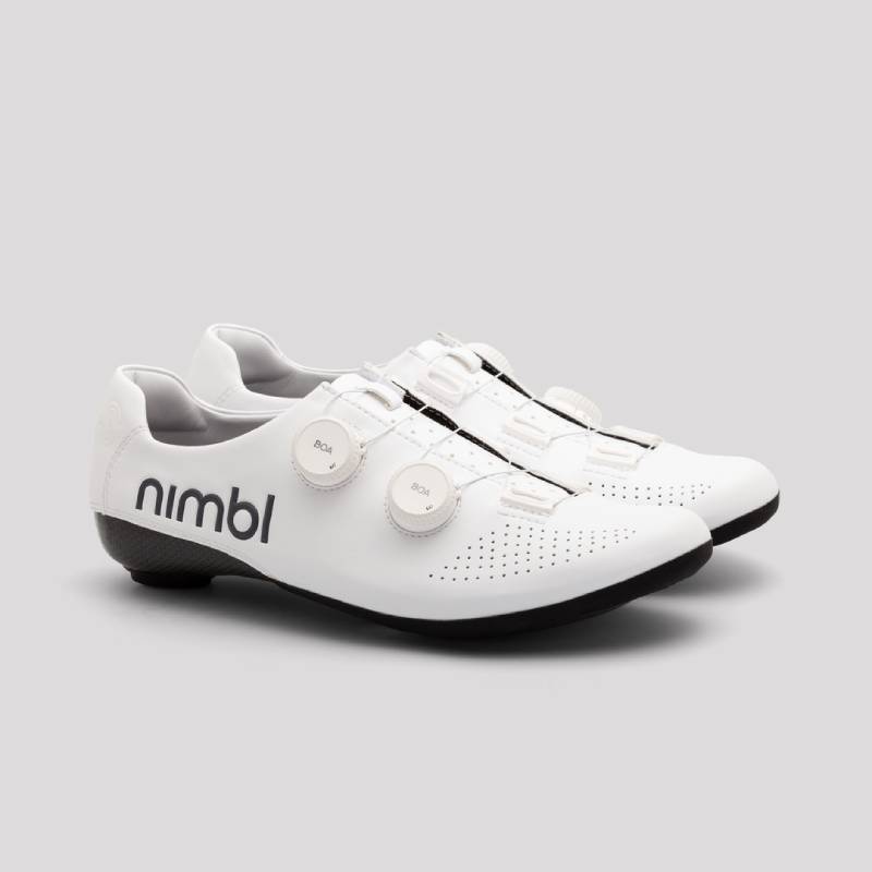 zapatillas-ciclismo-carretera-blancas-192vop-1.jpg Zapatilla NIMBL exceed blanca - Imagen 1