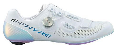 zapatillas-ciclismo-carretera-blancas-207kal-1.jpg Zapatillas de carretera Shimano RC9PWR S Phyre blancas para hombre - Imagen 1