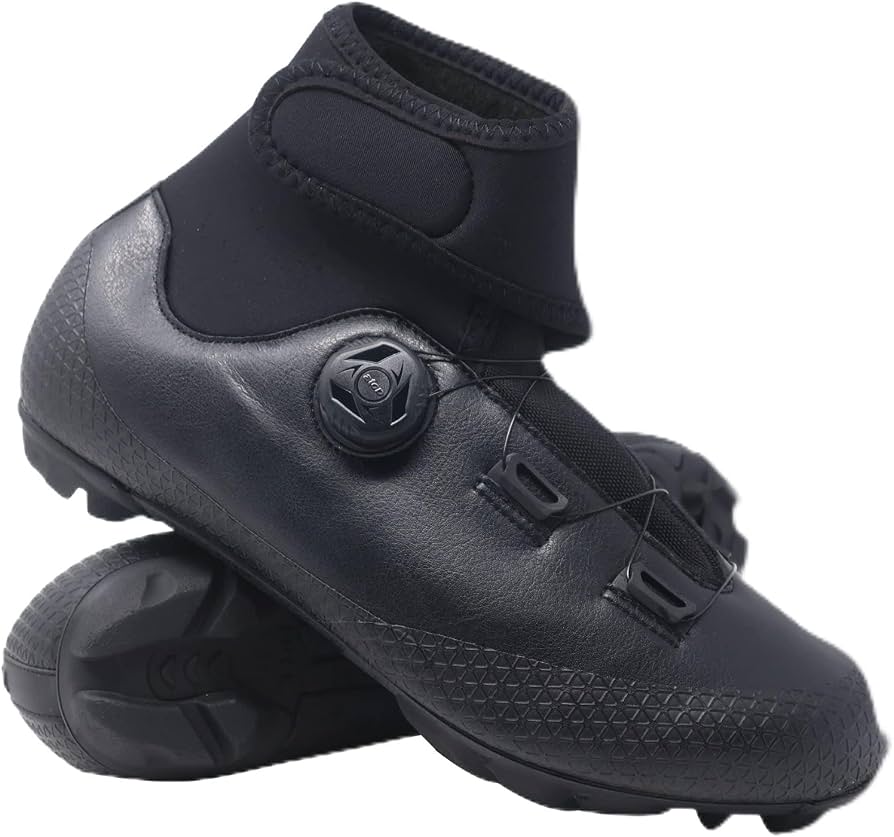 zapatillas-ciclismo-carretera-invierno-523ylg-1.jpg LUCK Zapatillas de Ciclismo para Invierno Winter MTB, con Suela de Carbono SHD, y Sistema rotativo de precisión acompañada de 2 velcros. (38 EU) : Amazon.es: Moda - Imagen 1