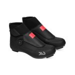 Zapatillas de ciclismo carretera invierno Hombre y Mujer DW Noord Negro