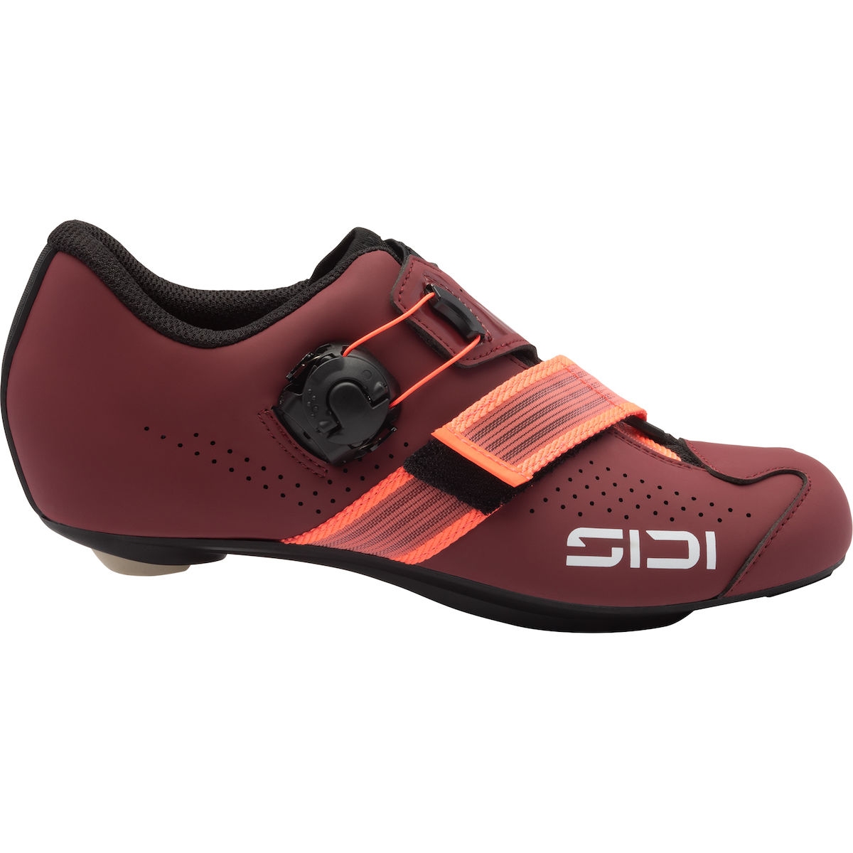 zapatillas-ciclismo-carretera-mujer-231dtr-1.jpg Sidi Zapatillas Ciclismo Carretera Mujer Prima Cabernet/Coral | BIKE24 - Imagen 1