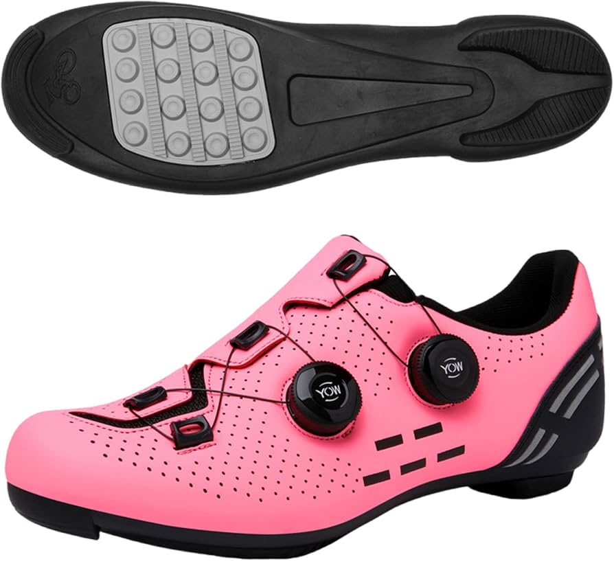 zapatillas-con-calas-504sgs-1.jpg GoldeneAmeisen Zapatillas Calas,Zapatillas De para Adultos,Zapatos De Ciclismo Extremos,Durable,Moda,InsíPido,Zapatillas De Ciclismo para Hombre Y Mujer : Amazon.es: Moda - Imagen 1