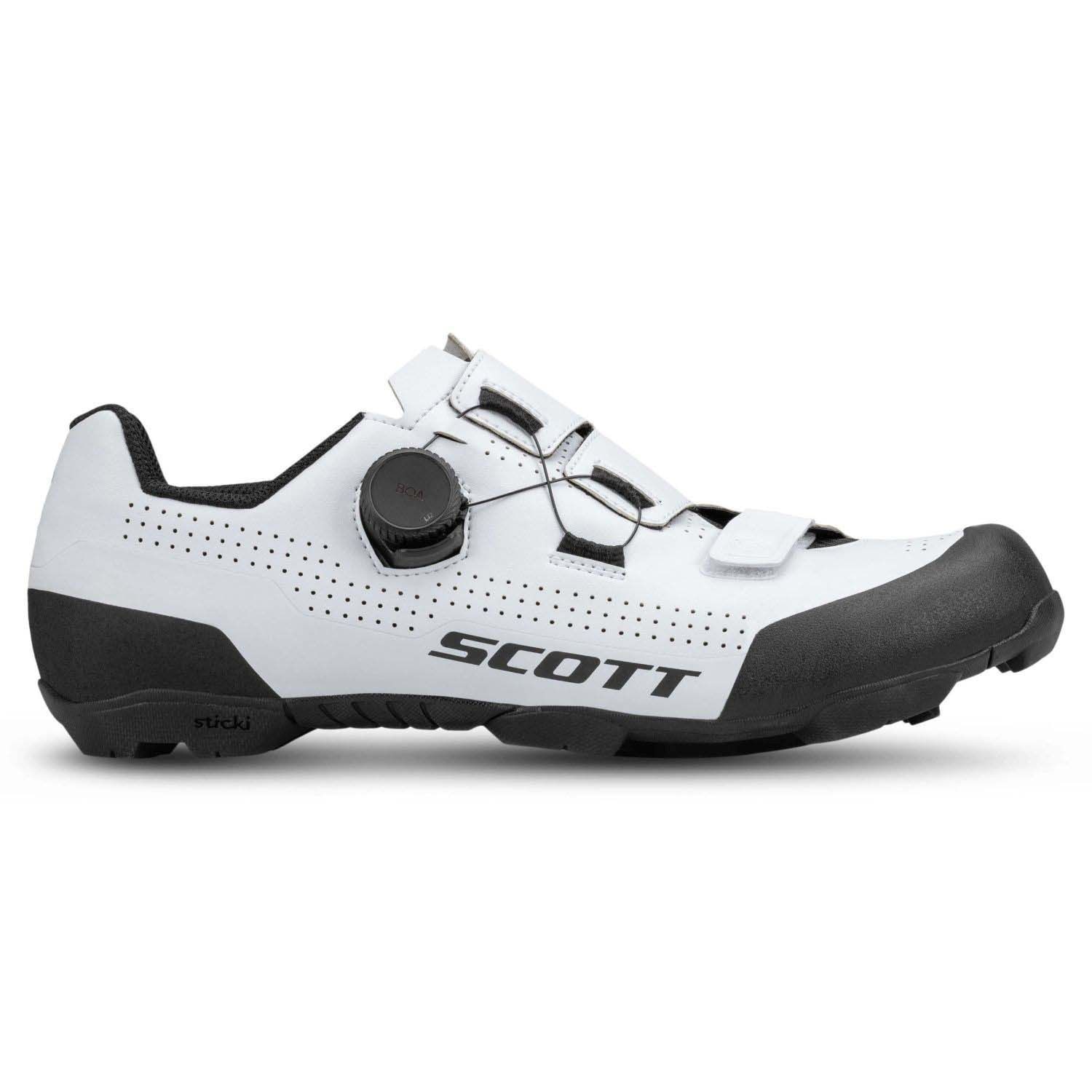 zapatillas-de-mtb-hombre-643azx-1.jpg Zapatillas de ciclismo de hombre MTB TEAM BOA Scott Blanco · El Corte Inglés - Imagen 1