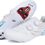 TvzsiY Zapatos de Ciclismo para Hombres Zapatos de Bicicleta de Carretera Spinning Unisex Adulto compatibles con Look SPD SPD SL Delta Cleats,Blanca,36 EU : Amazon.es: Moda